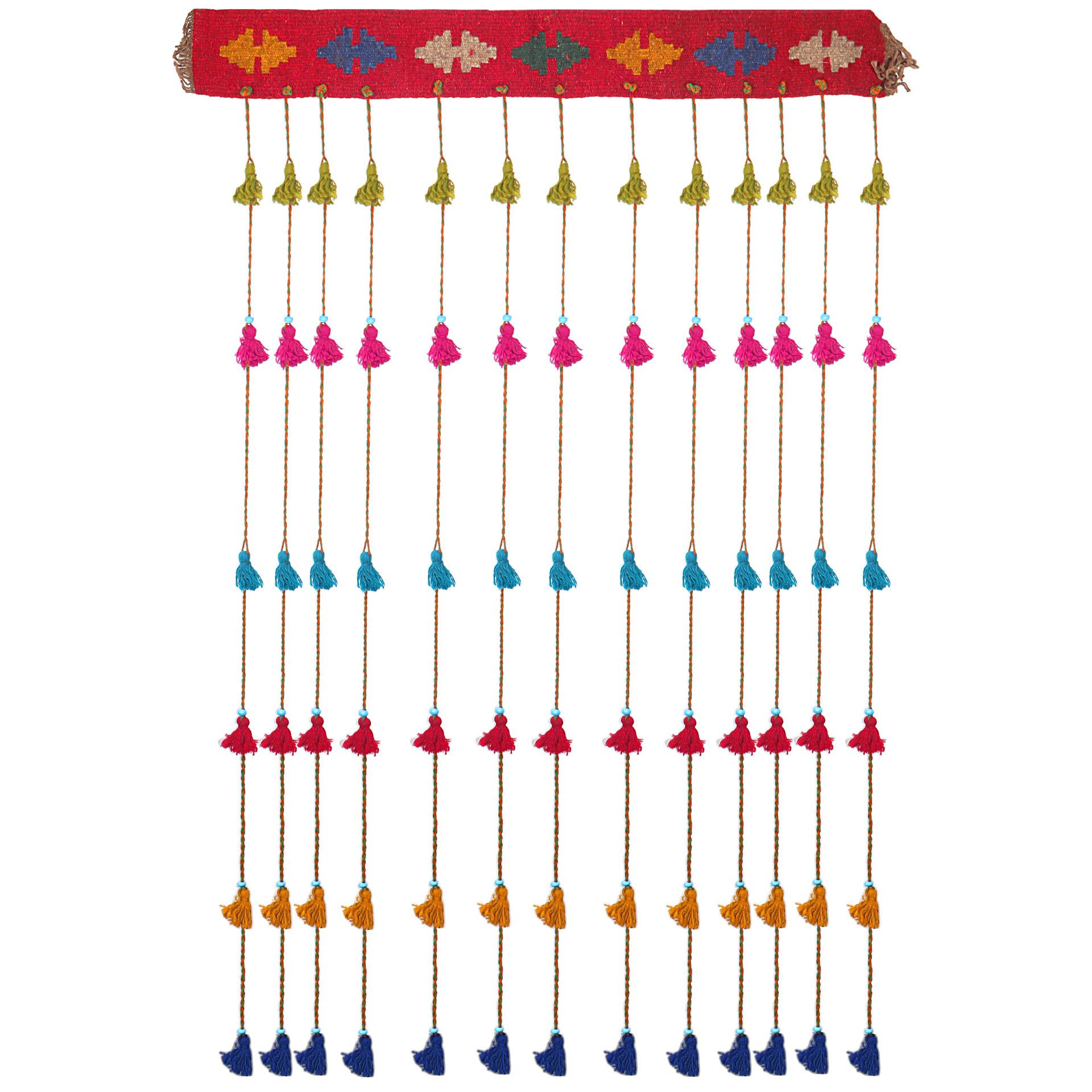 Main image of 波斯手工流苏墙饰 – 传统地毯图案，Megabyzus 型号