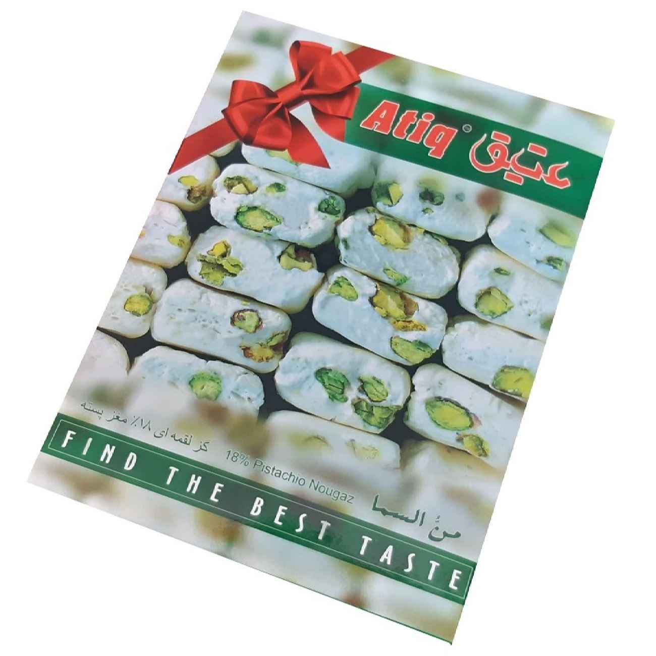 Persian Gaz 18% 开心果 – 传统伊朗牛轧糖 – 200 克 (3 份)