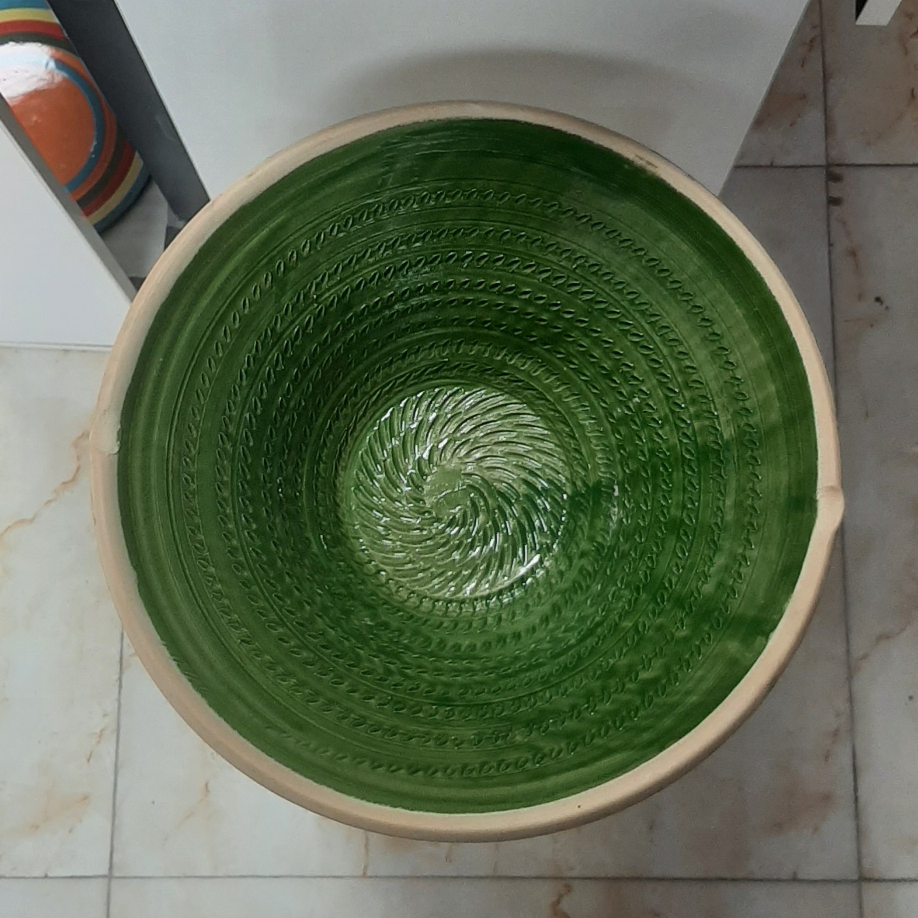 波斯陶瓷 KASHK SAB 传统 Teghar – Farman 型号