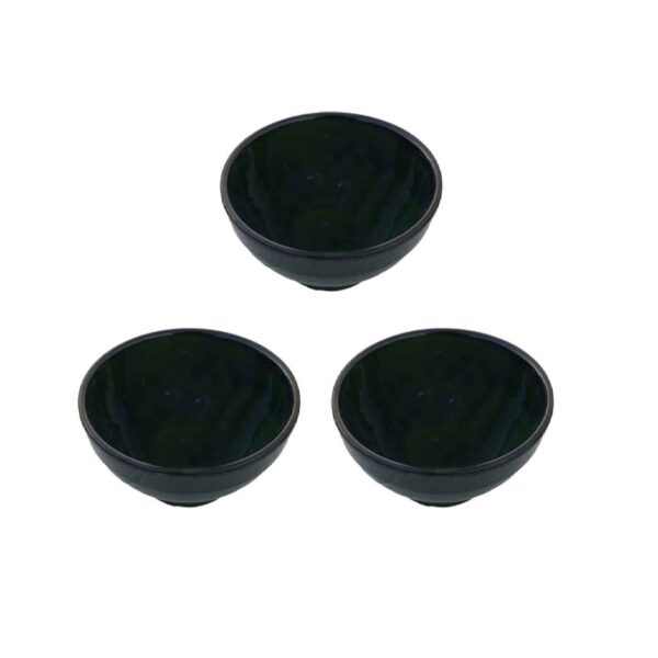 陶制 Dizi 碗 – 适合阿布古什、酸奶、汤和面条（3 件套）