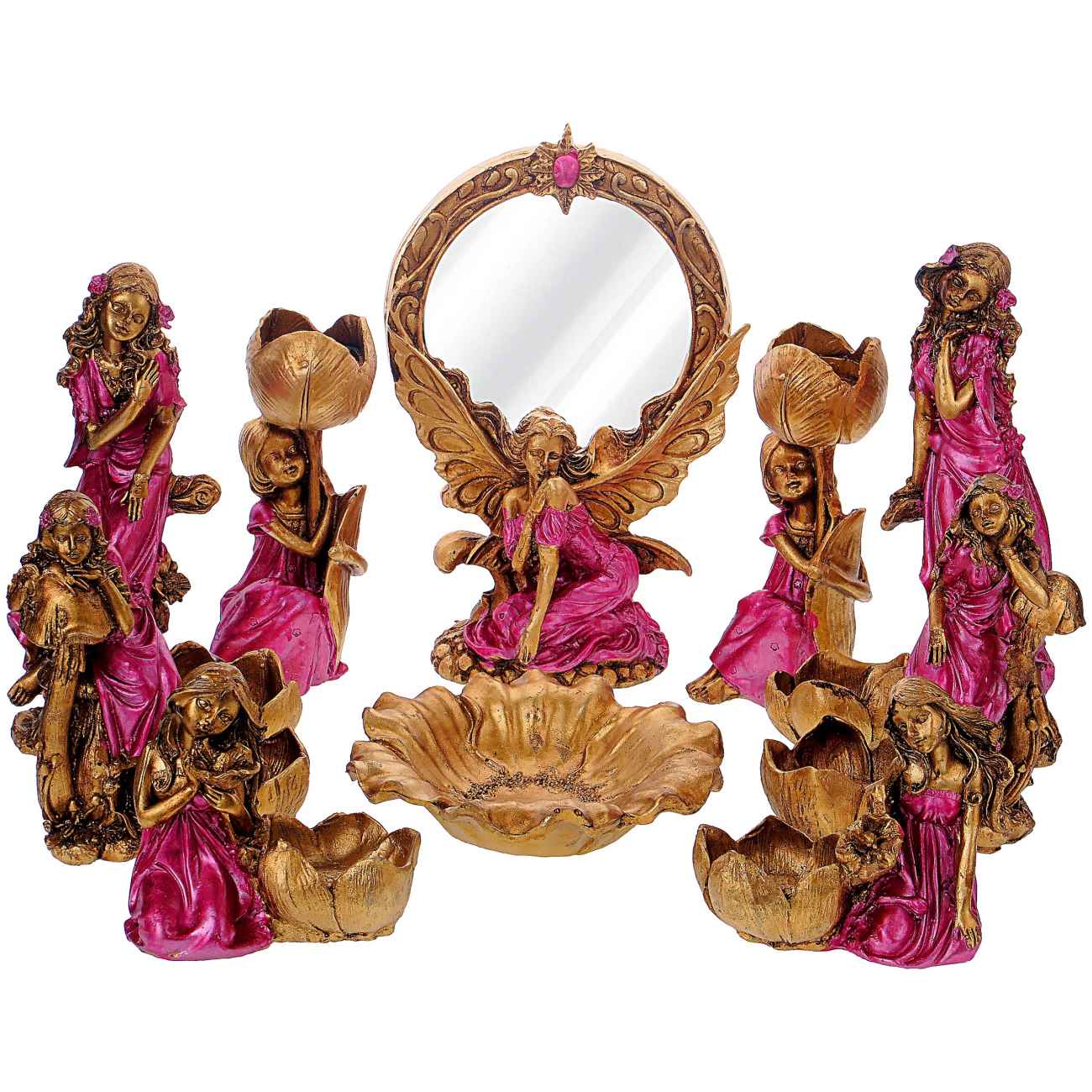 树脂哈夫特·辛——适合波斯新年,天使设计(10件套)