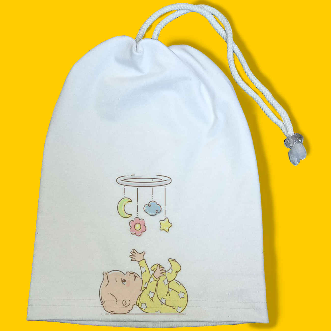 柔软时尚婴儿帽 – 适合(0-12 个月)