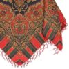 Thumbnail 2: 土库曼民族棉质围巾 – 优雅传统，佩斯利图案