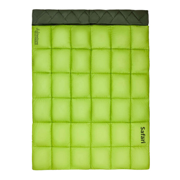 双人睡袋 – 四季保暖，适合露营和徒步