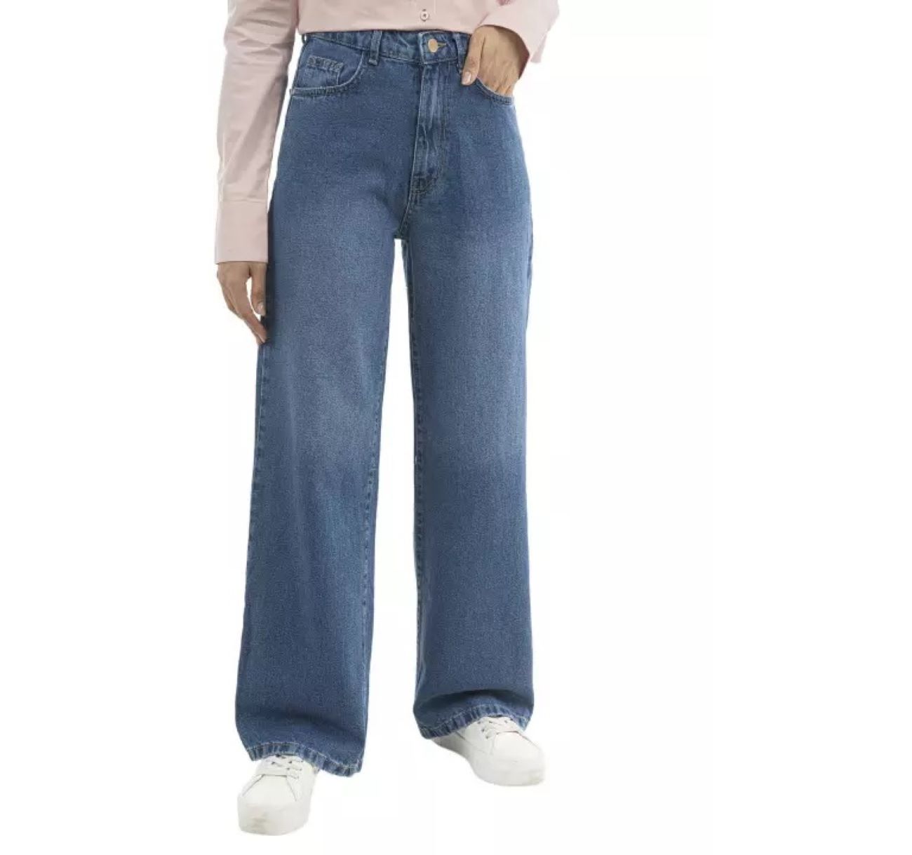 Main image of 极致舒适：宽松牛仔裤，轻松时尚造型