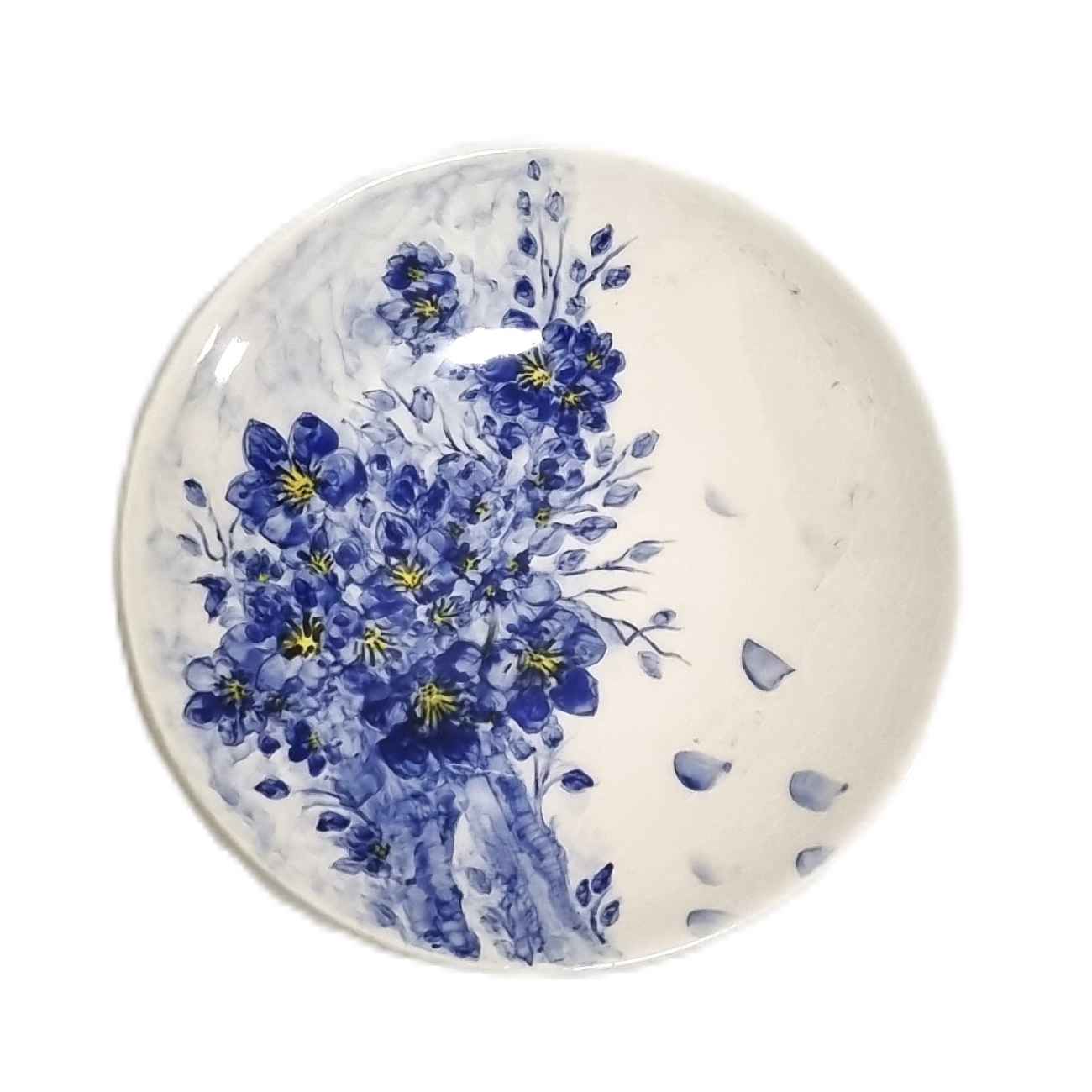 Main image of 白色陶瓷餐盘 – 可微波炉加热与洗碗机清洗 – 精美工艺