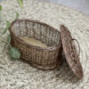 Thumbnail 4: 柳条篮手工编织带盖 – 家居收纳的理想选择