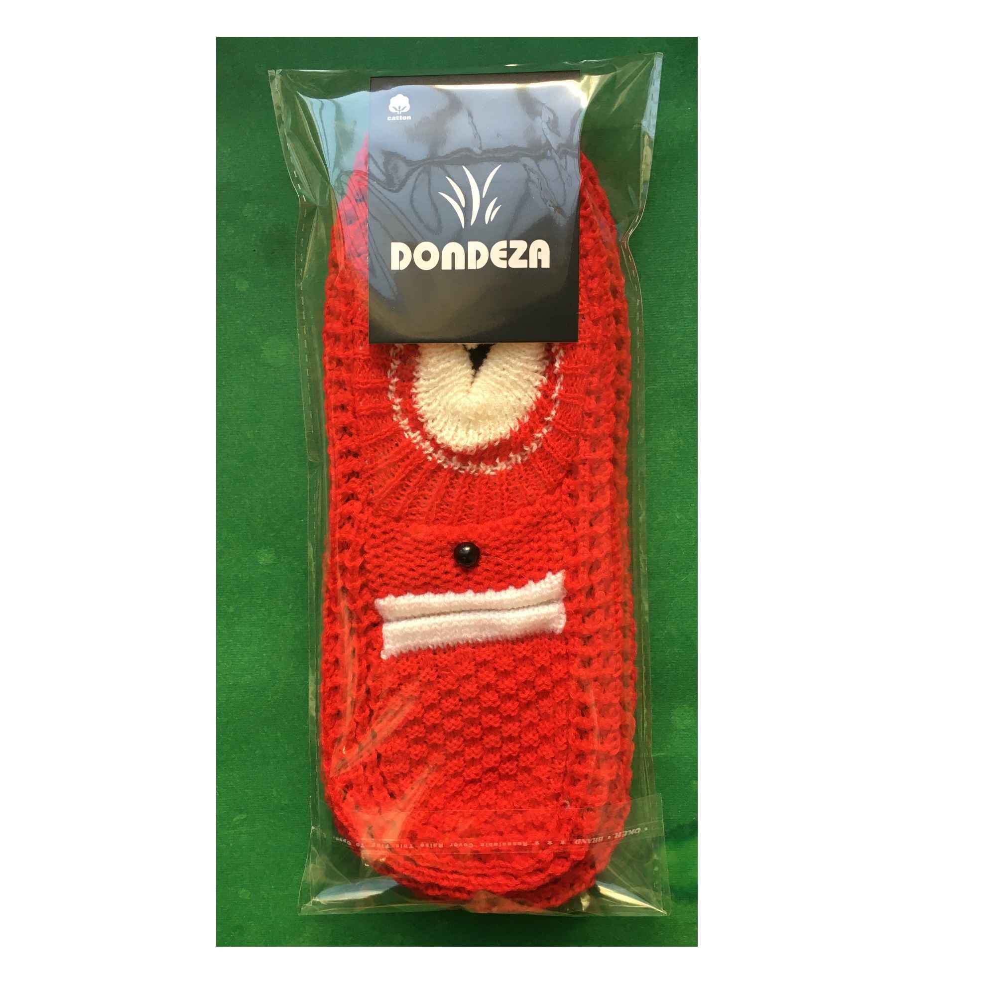 女士钩织拖鞋 – 适合极致舒适与温暖，红色