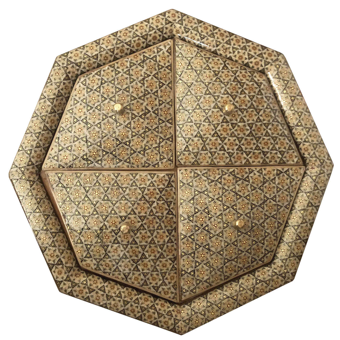 Main image of 木制 Khatam Kari 糖果碗 – 各种场合礼品及家居装饰理想选择