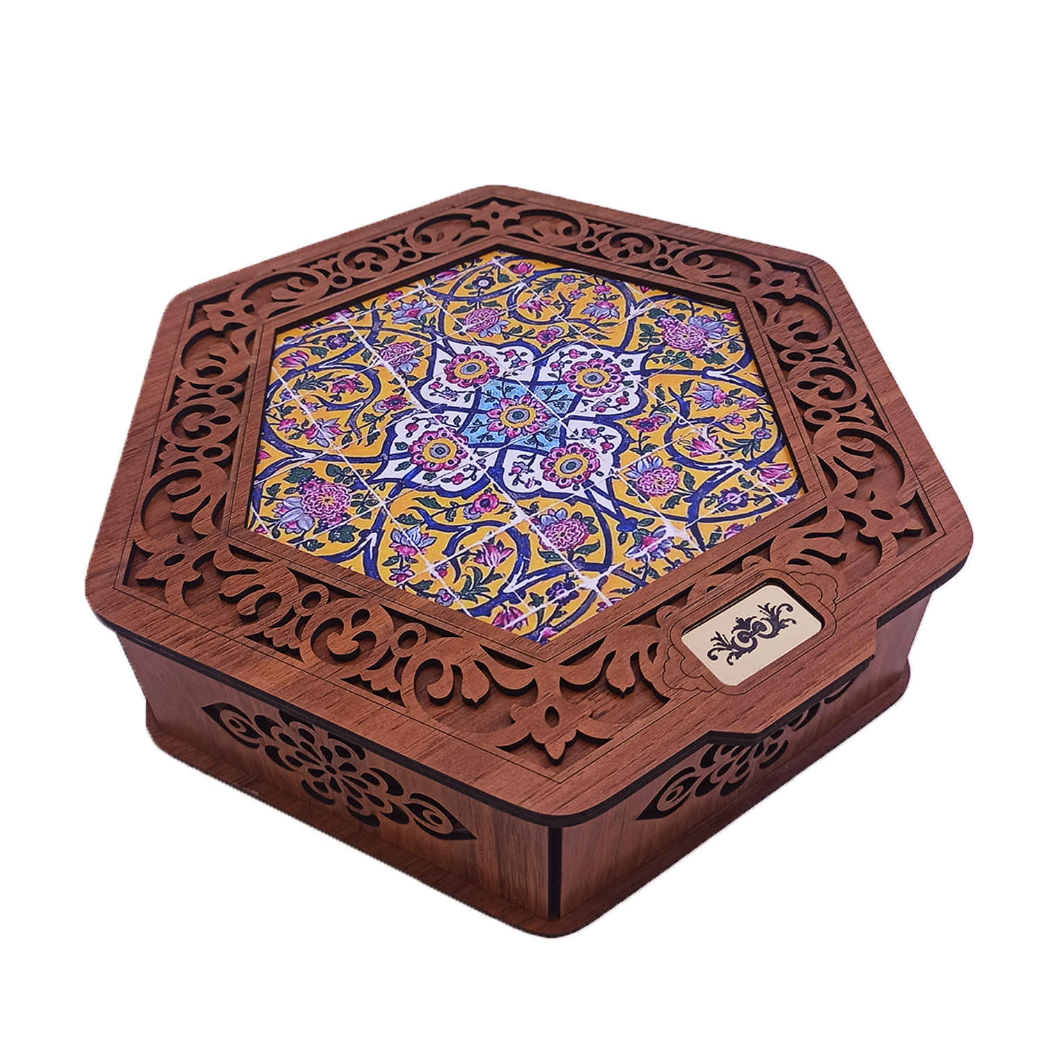 花卉主题茶叶盒 – 茶爱好者理想礼物