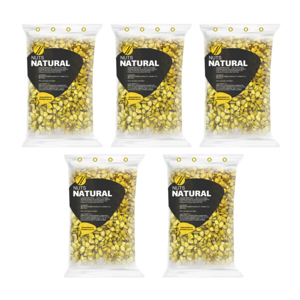 咸味柠檬味西瓜子 – 美味清爽零食，500克，Natural品牌