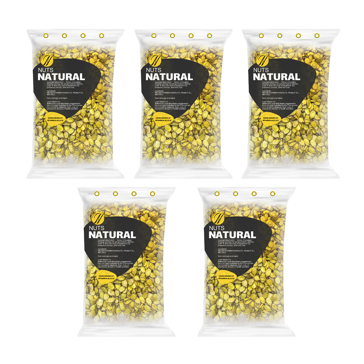 Main image of 咸味柠檬味西瓜子 – 美味清爽零食，500克，Natural品牌