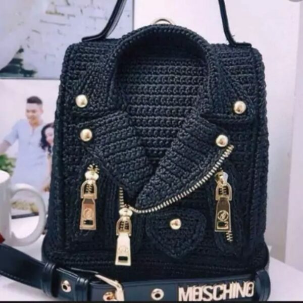 波西米亚风手工钩针包 – 外套灵感设计，独特时尚