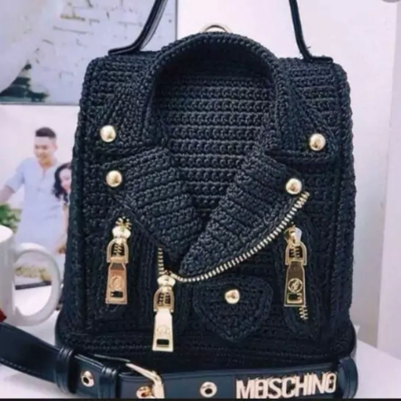 Main image of 波西米亚风手工钩针包 – 外套灵感设计，独特时尚