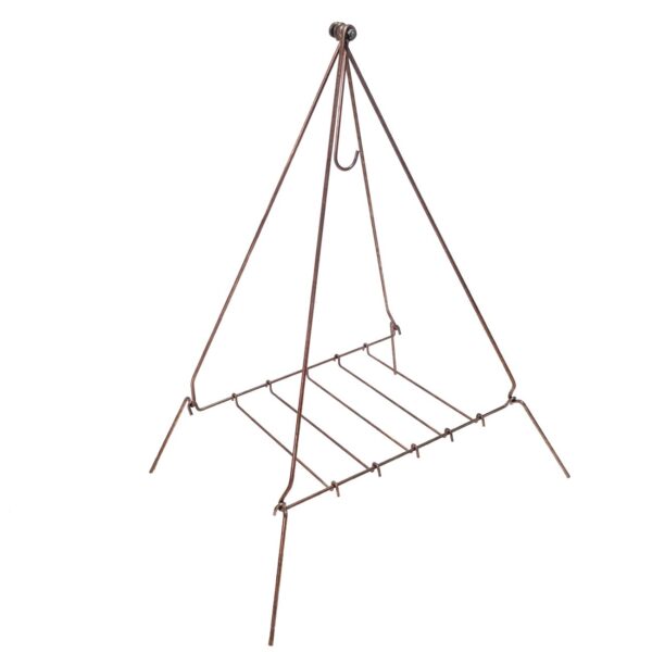 大锅篝火烹饪三脚架 – 耐用可调节，适合篝火和户外烹饪