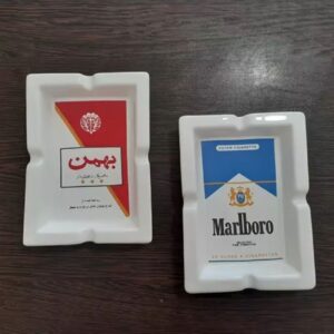 陶瓷烟灰缸 – 怀旧伊朗设计，时尚吸烟配件