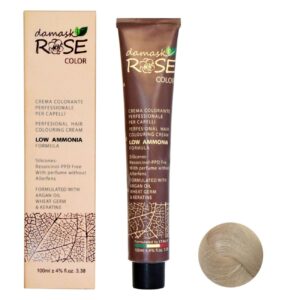 Damask Rose 染发膏 10/3 号，100 毫升 – 超浅橄榄金色，亮丽冷调