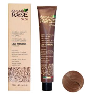 Damask Rose 染发膏 PR6 号，100 毫升 – 琥珀青铜色，独特持久