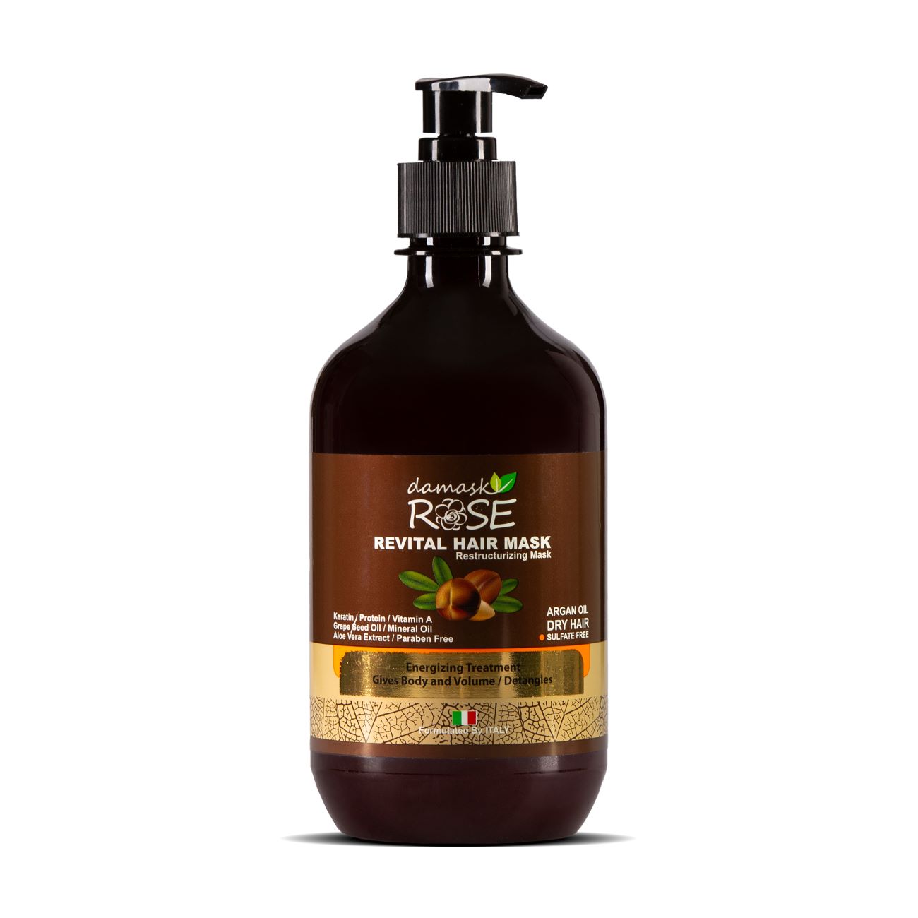 Main image of Damask Rose 摩洛哥坚果油营养发膜 – 500 毫升，深度滋润修护