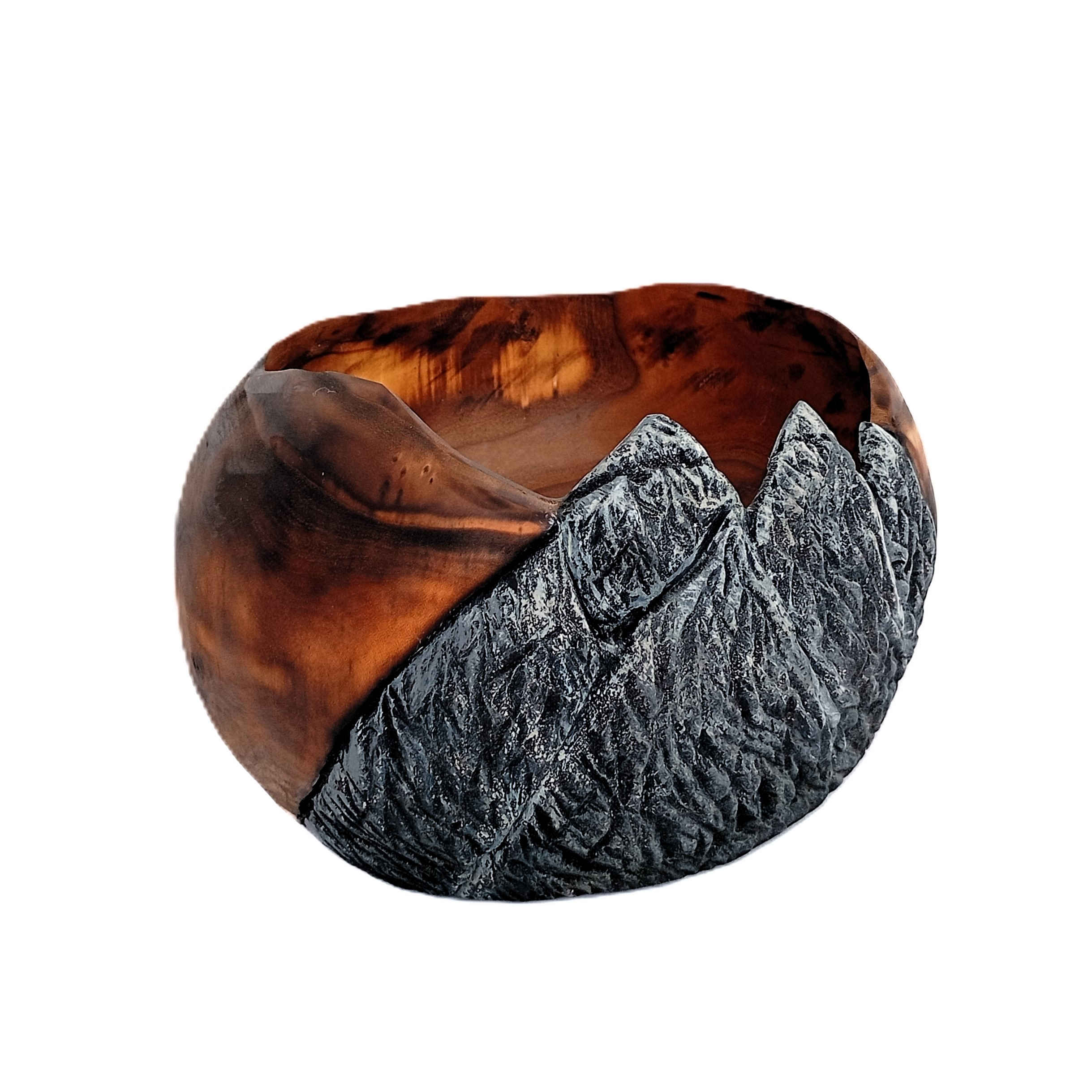 Main image of 装饰木碗 – 田园风情点缀