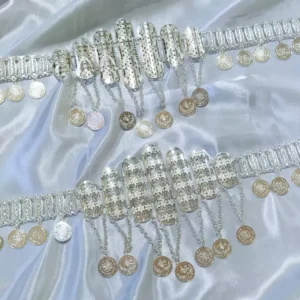 优雅不锈钢库尔德腰带 – 耐用防锈，正式场合完美
