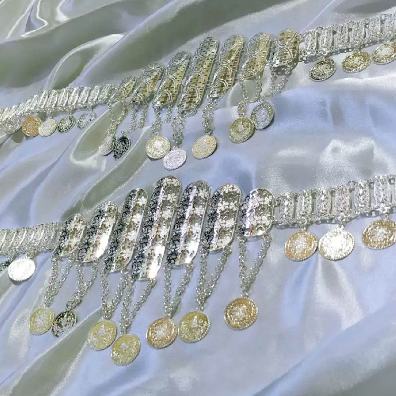 优雅不锈钢库尔德腰带 – 耐用防锈，正式场合完美