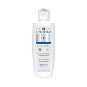 Eviderm 去屑止痒洗发水，适合各种类型头皮屑，含环吡酮醇，250 毫升
