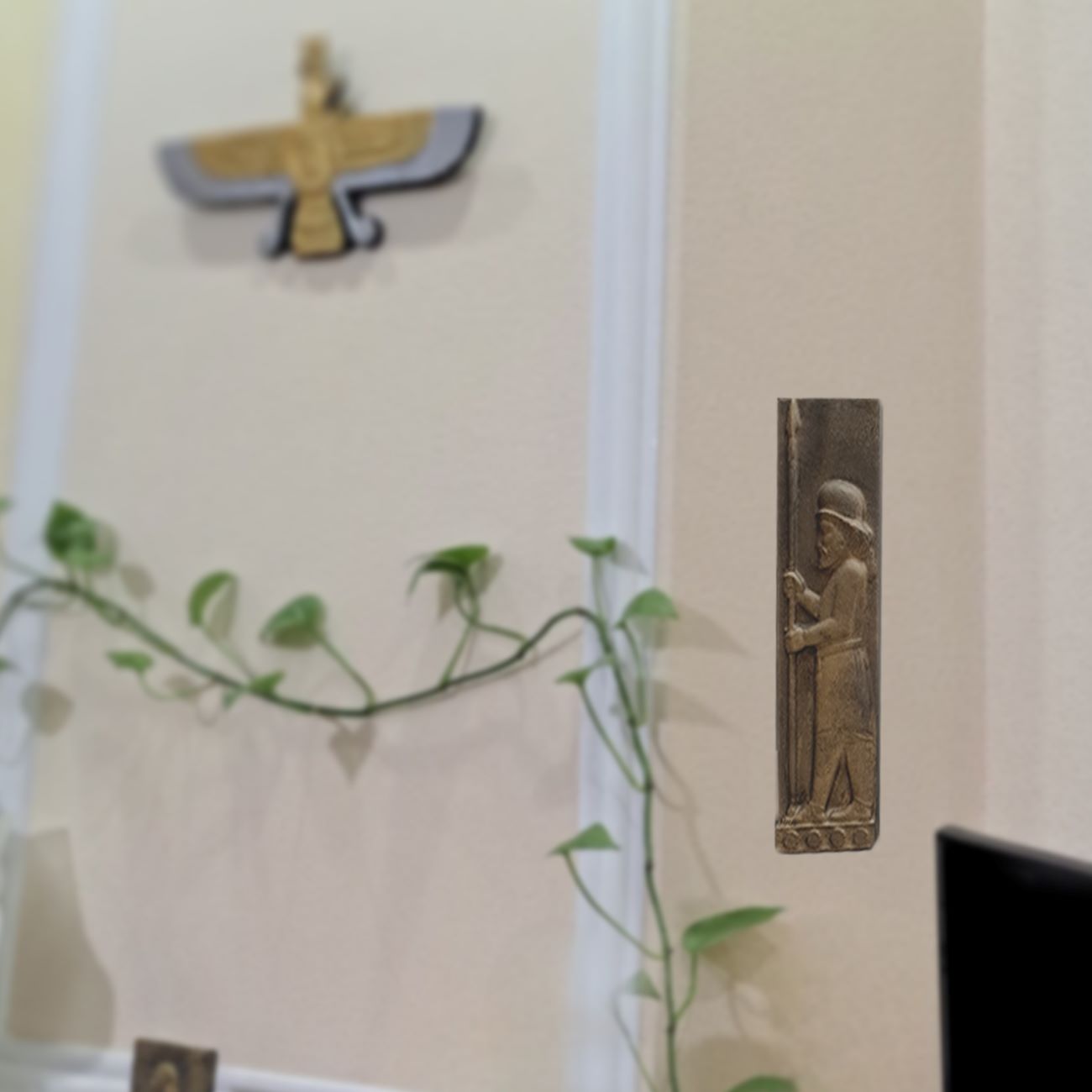 高品质树脂阿契美尼德士兵雕像套装——坚固、精致，完美适合收藏