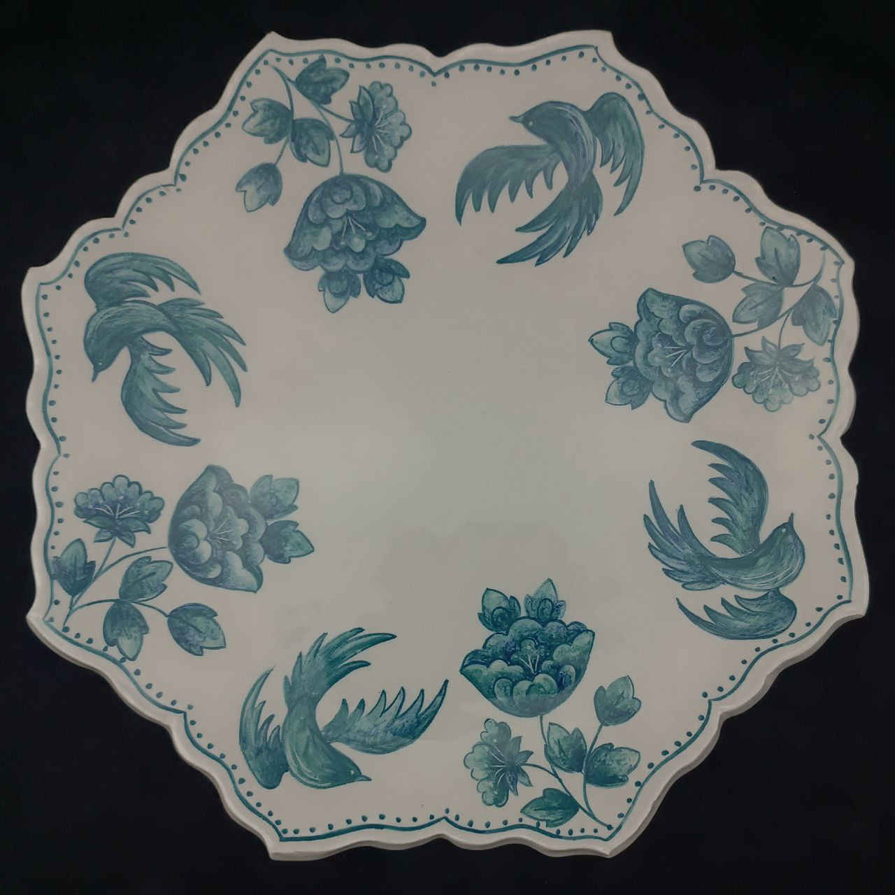 陶瓷餐盘与碗套装 – 国会图案，可微波炉加热与洗碗机清洗