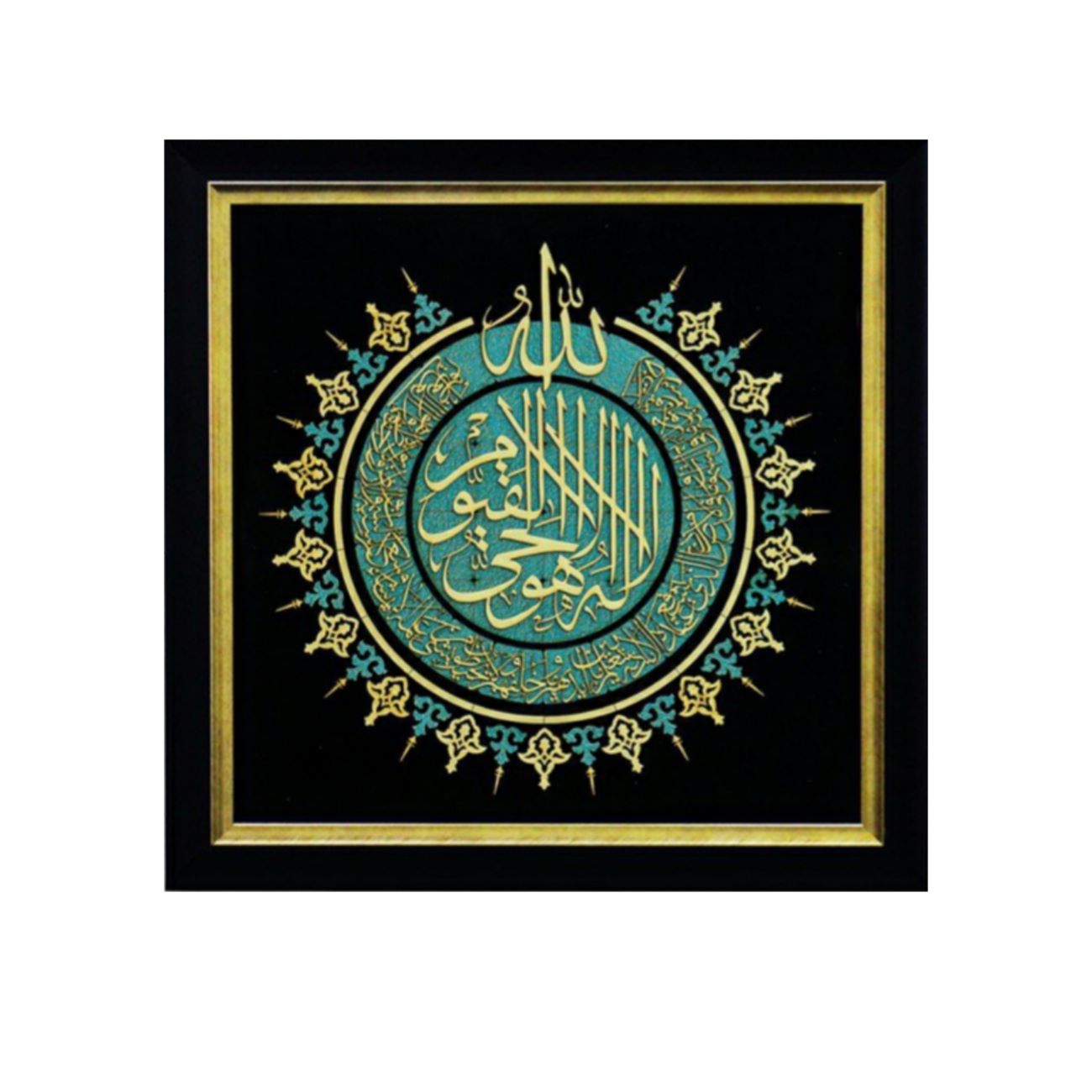 Main image of 伊斯兰书法镶嵌木墙饰 – 家居装饰的永恒艺术与传统之作