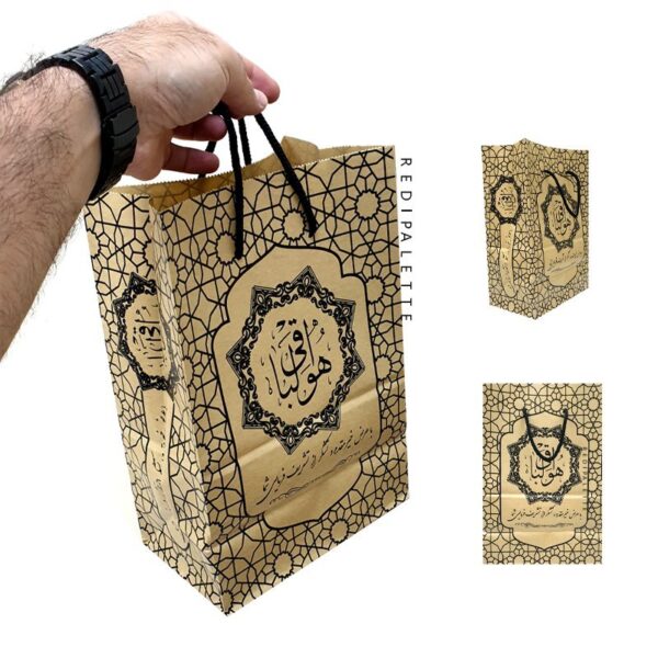 伊斯兰葬礼接待用纸袋 – 纪念与葬礼仪式专用（100个装）