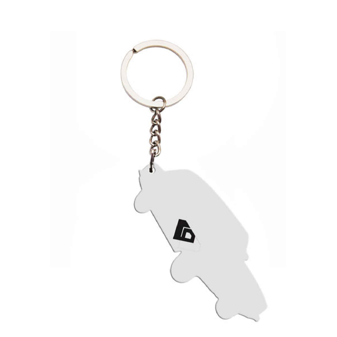 白色Paykan汽车模型钥匙扣 – 收藏爱好者首选