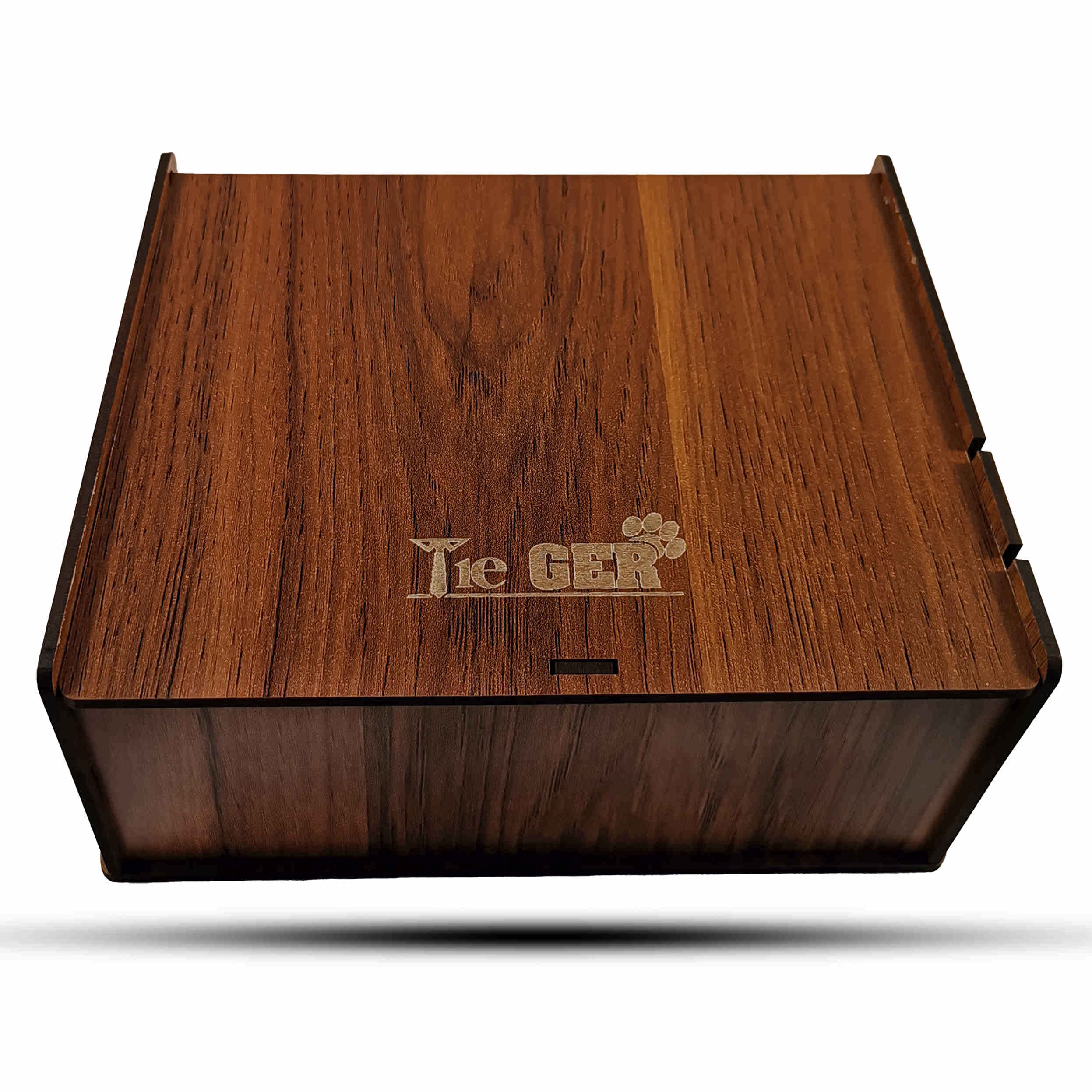 男士领带套装 – 含口袋巾、袖扣及袜子，灰色佩斯利图案