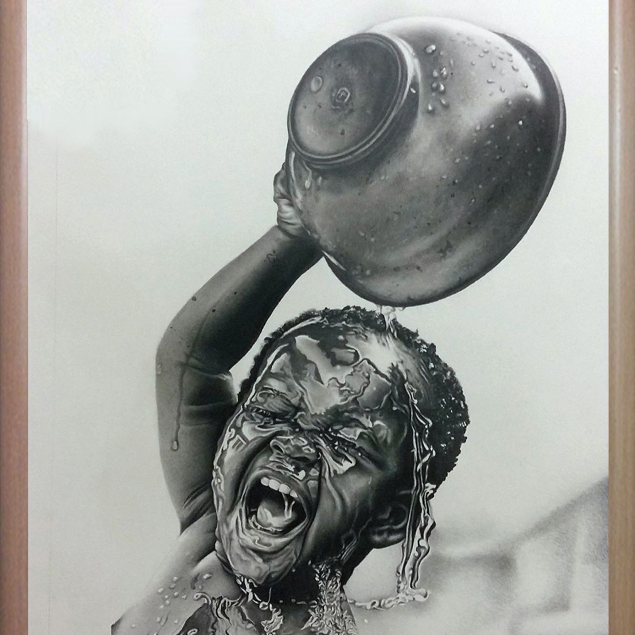 原创黑笔画 —— 调皮男孩的肖像设计