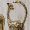 铜质猫雕像一对 – 优雅设计，永恒艺术杰作