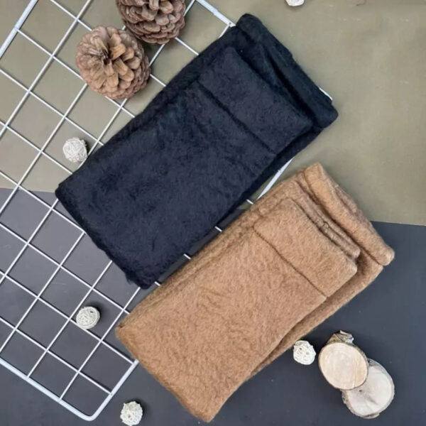 一对羊毛踝部与膝部护具 – 适合全天佩戴，缓解疼痛不适