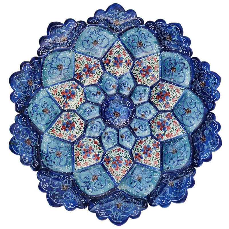 Main image of 波斯掐丝珐琅铜盘 – 艺术与文化遗产的结合