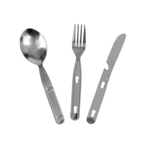 便携旅行餐具套装 – 小巧，是户外用餐的理想解决方案