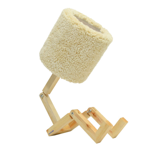 趣味机器人台灯 – 泰迪图案，手工制作