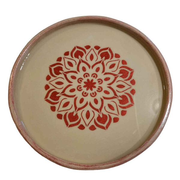 木质托盘 – 现代树脂艺术设计，独特桌面装饰