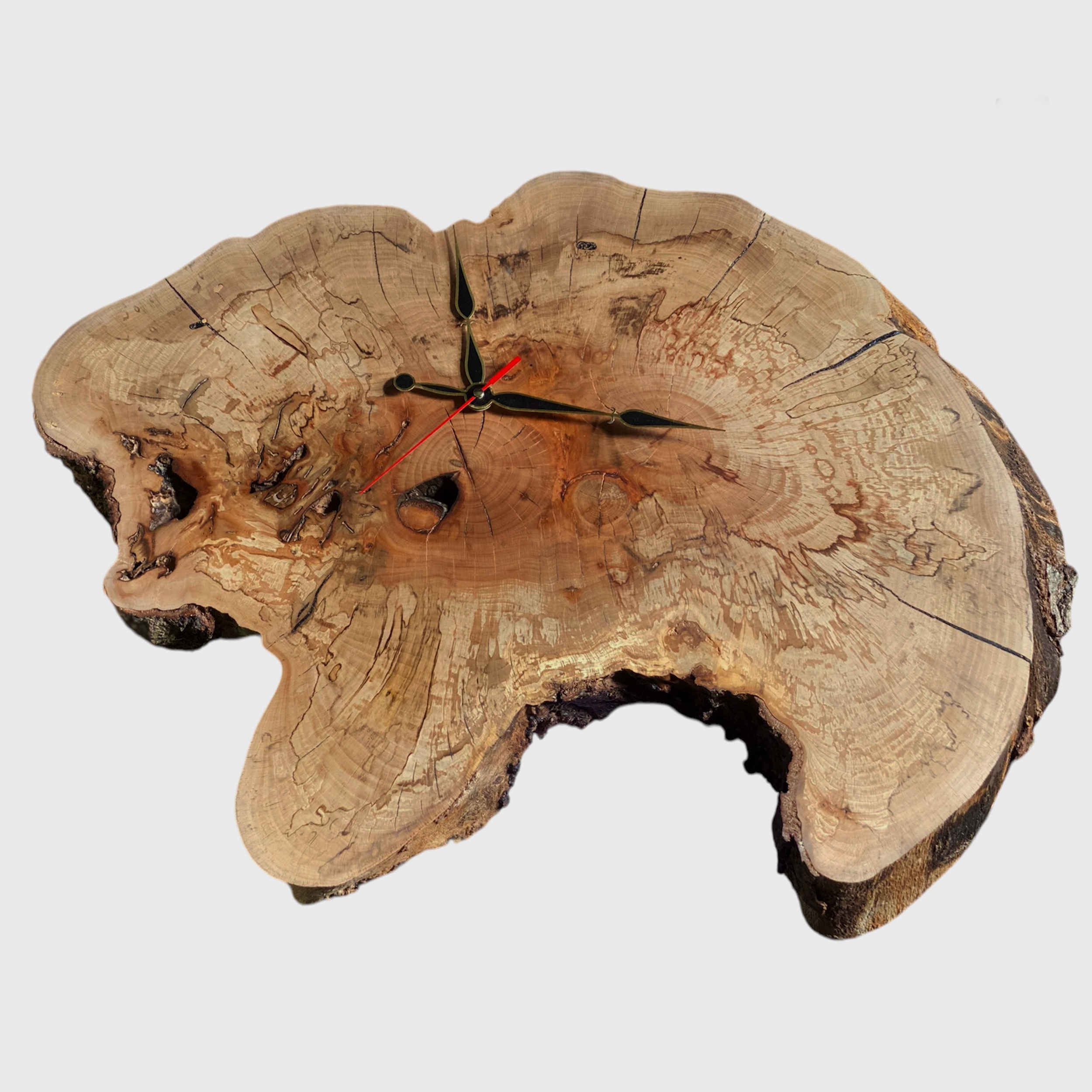 Main image of 质朴木质挂钟 – 手工优雅，点缀墙面