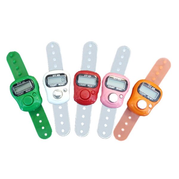 彩色设计 Salawat 计数器 – 易于使用，5件装