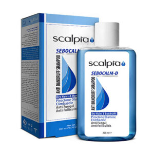Scalpia 去屑洗发水（适合干性及头皮屑发质，Sebocalm-D 款）（2 瓶装）