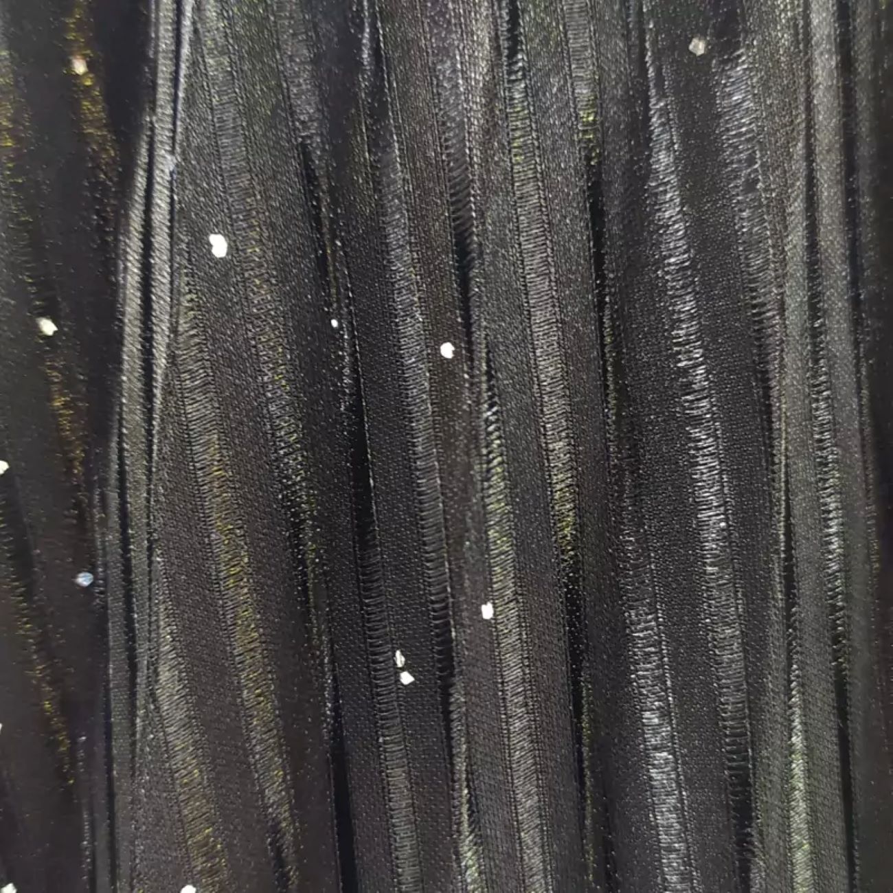 小号百褶亮片裙 – 松紧腰设计，优雅时尚