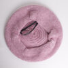Thumbnail 3: 女士天鹅绒贝雷帽 – 时尚保暖，舒适贴合