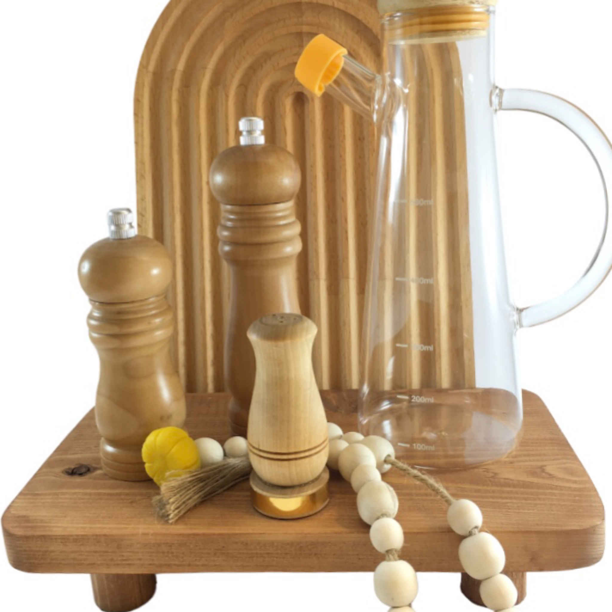 木质餐盘托盘带支架 – Riser款式,提升餐桌风格