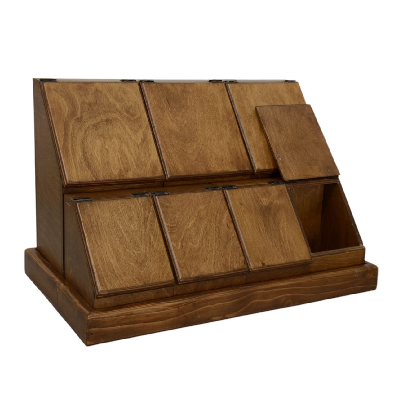 木质香料收纳架 – 两色可选，厨房时尚实用整理