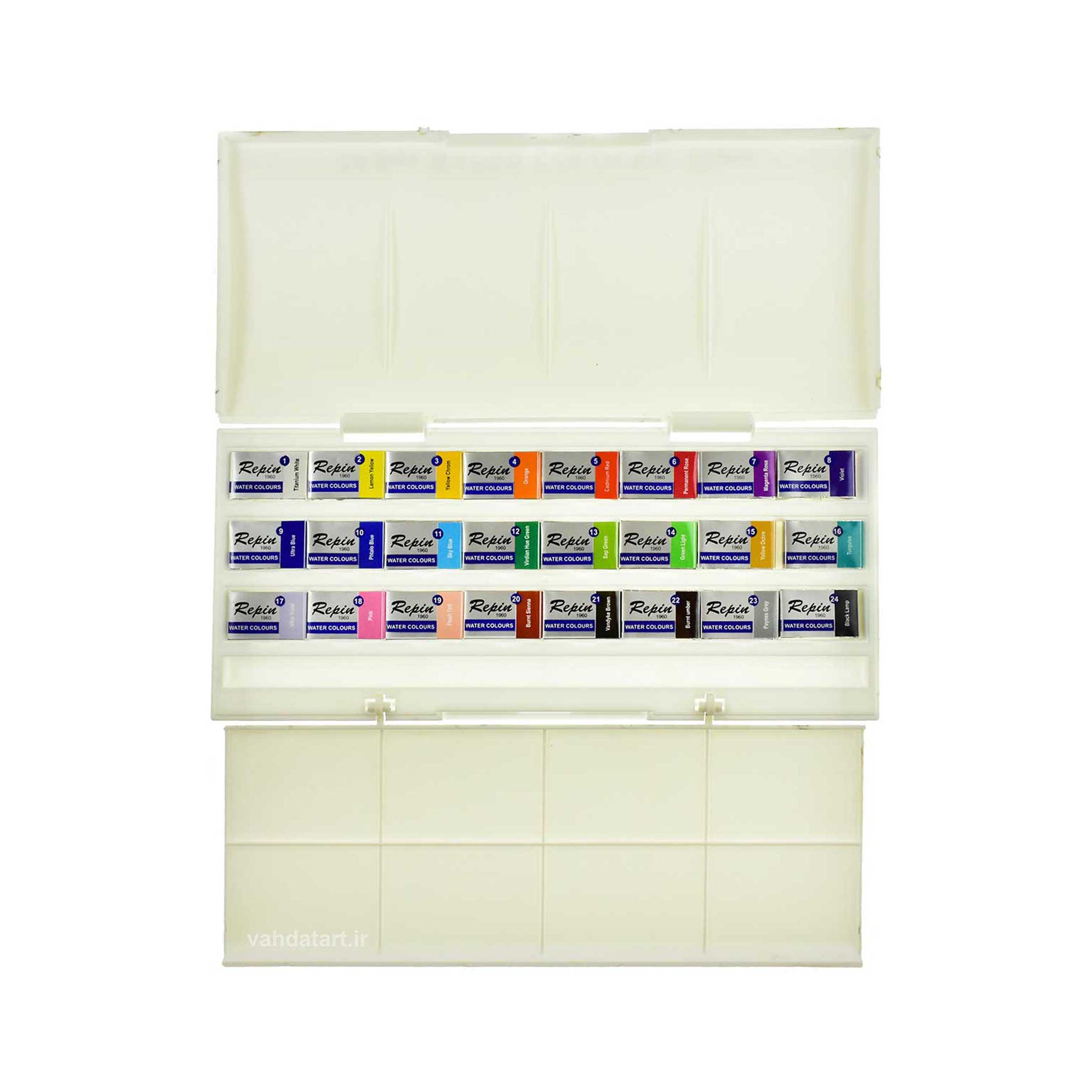 Repin 24色水彩套装——艺术家高品质系列