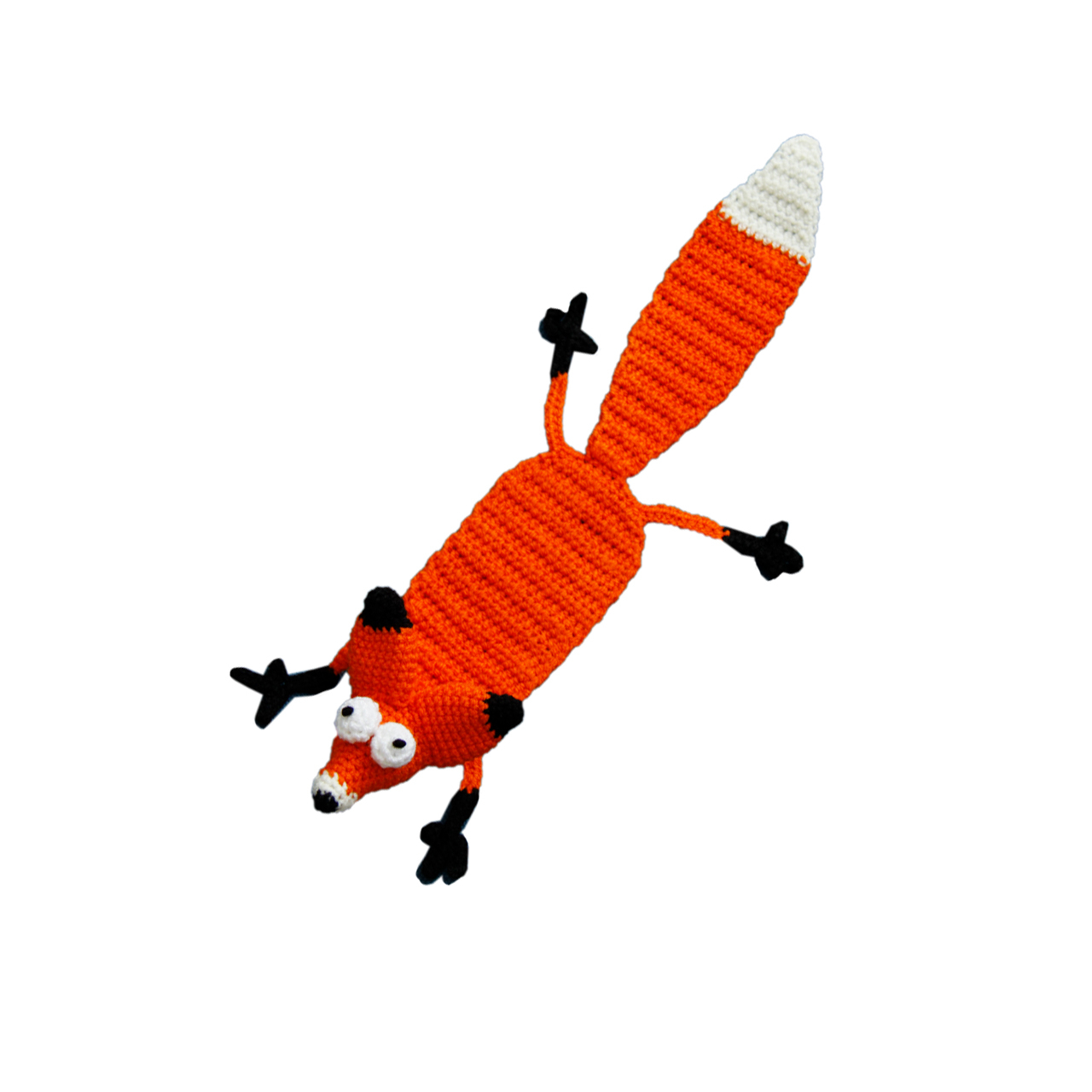 Main image of 钩针狐狸书签 – 手工制作，送给读者 (2个装)