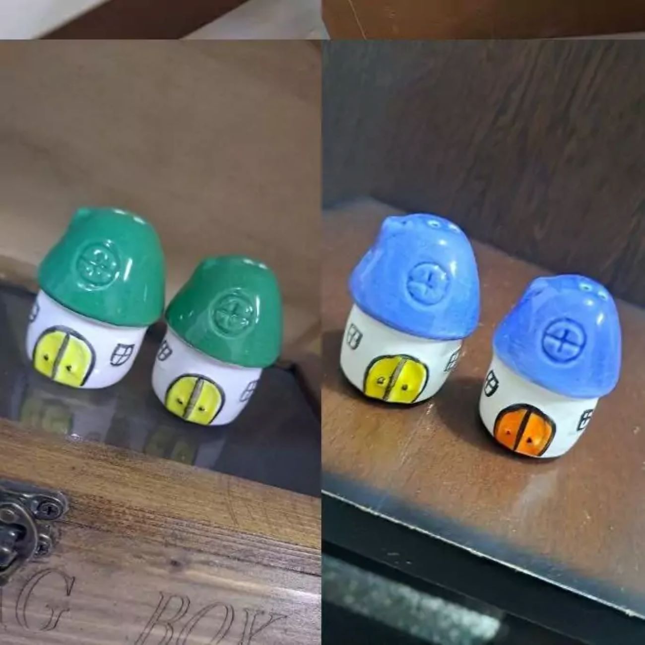 Main image of 优雅陶瓷调味罐 – 小屋风格设计，艺术厨房配件